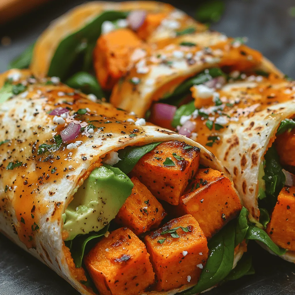 Are you searching for a delicious and nutritious meal option that strikes the perfect balance between satisfaction and health? Look no further than our Sweet & Spicy Roasted Sweet Potato Wraps. This recipe is not only a feast for the eyes with its vibrant colors, but it also offers a delightful culinary experience through its unique blend of sweet and spicy flavors.