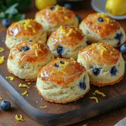 Discover the delightful world of baking with our Zesty Blueberry Lemon Scones recipe. These scones are a perfect marriage of flavors, combining the tangy brightness of fresh lemons with the sweet juiciness of blueberries. The result is a light, fluffy treat that is perfect for breakfast or as an afternoon snack with your favorite cup of tea or coffee. Not only are these scones a delicious indulgence, but they also bring a splash of color and flavor to your baking repertoire.
