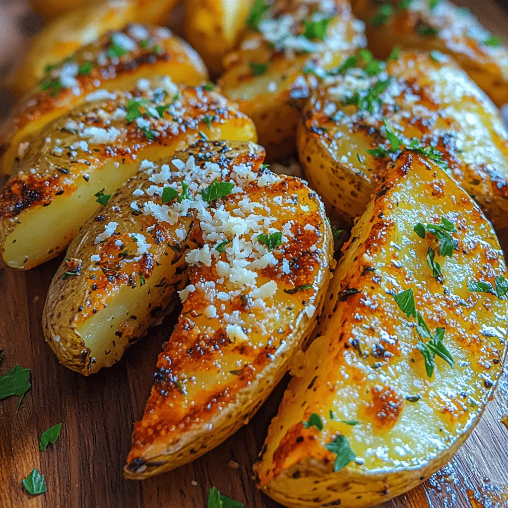 To create the perfect Crispy Garlic Parmesan Potato Wedges, it’s essential to understand the role of each ingredient in the recipe. Each component contributes to the overall flavor and texture of the dish, ensuring that every bite is a delightful experience.