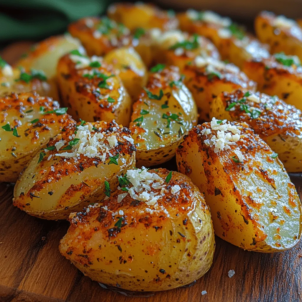 To create the perfect Crispy Garlic Parmesan Potato Wedges, it’s essential to understand the role of each ingredient in the recipe. Each component contributes to the overall flavor and texture of the dish, ensuring that every bite is a delightful experience.