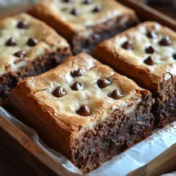 When it comes to desserts, few things can rival the allure of chocolate. Its rich flavor and comforting qualities have made chocolate a beloved treat around the world. From creamy chocolate mousses to fudgy brownies, the possibilities are endless. However, if you’re looking for a unique and delightful twist on two fan-favorite sweets, look no further than the Double Delight Chocolate Chip Cookie Brownies. This indulgent recipe marries the dense, rich texture of brownies with the soft, chewy goodness of chocolate chip cookies, creating a dessert that is sure to impress at any gathering or satisfy your personal cravings.