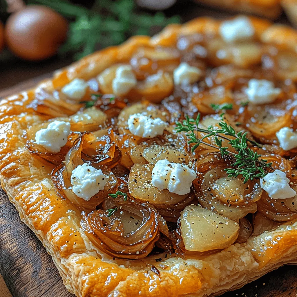 In the world of savory pastries, few dishes capture the essence of comfort and gourmet flair as effectively as a Savory Caramelized Onion & Goat Cheese Tart. This delightful tart is not only visually appealing but also offers a perfect balance of flavors that will tantalize your taste buds. The rich sweetness of caramelized onions is beautifully complemented by the tangy creaminess of goat cheese, creating a harmonious blend that is both sophisticated and approachable.