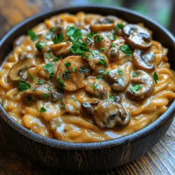 If you're searching for a comforting, hearty meal that leaves you feeling satisfied without sacrificing flavor, look no further than creamy vegan mushroom stroganoff. This dish is a wonderful plant-based twist on the classic stroganoff, traditionally made with beef and a rich creamy sauce. The vegan version showcases the incredible versatility of mushrooms, transforming them into a delicious and nutritious substitute for meat.
