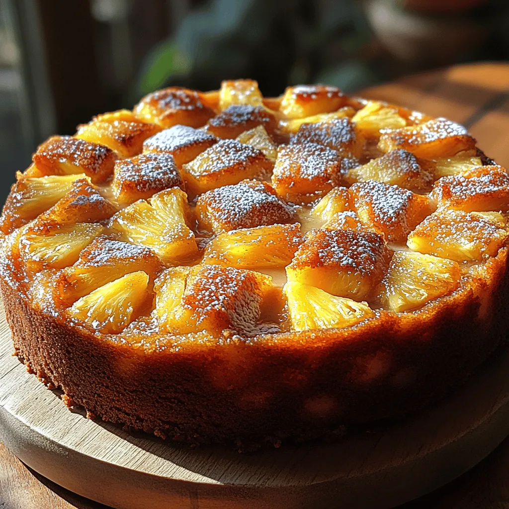 To fully appreciate the Tropical Bliss Pineapple Condensed Milk Cake, it’s essential to understand the role of each ingredient in the recipe. Each element contributes to the cake's delightful taste, texture, and overall appeal.