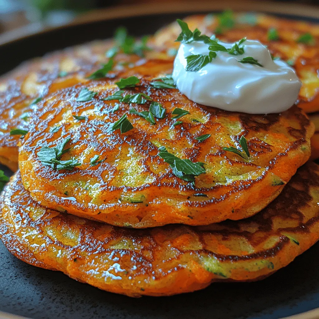 The magic of Crunchy Carrot Zucchini Delight Pancakes lies in the thoughtful selection of ingredients that contribute to both taste and nutrition. Let’s delve into the key components that make this recipe special.