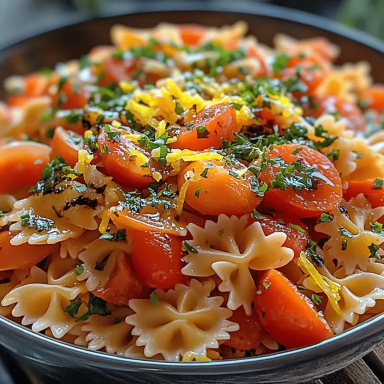 As the sun shines bright and the temperatures rise, the craving for light, refreshing meals becomes irresistible. Enter the Chilled Summer Bliss Tomato Pasta, a dish that perfectly captures the essence of summer. This recipe is not only a feast for the eyes with its vibrant colors but also a delightful burst of flavors that celebrate the season’s freshest ingredients. Whether you’re hosting a backyard barbecue, enjoying a picnic in the park, or simply looking for a quick weeknight dinner, this chilled pasta dish is a fantastic option that can be prepared in no time.