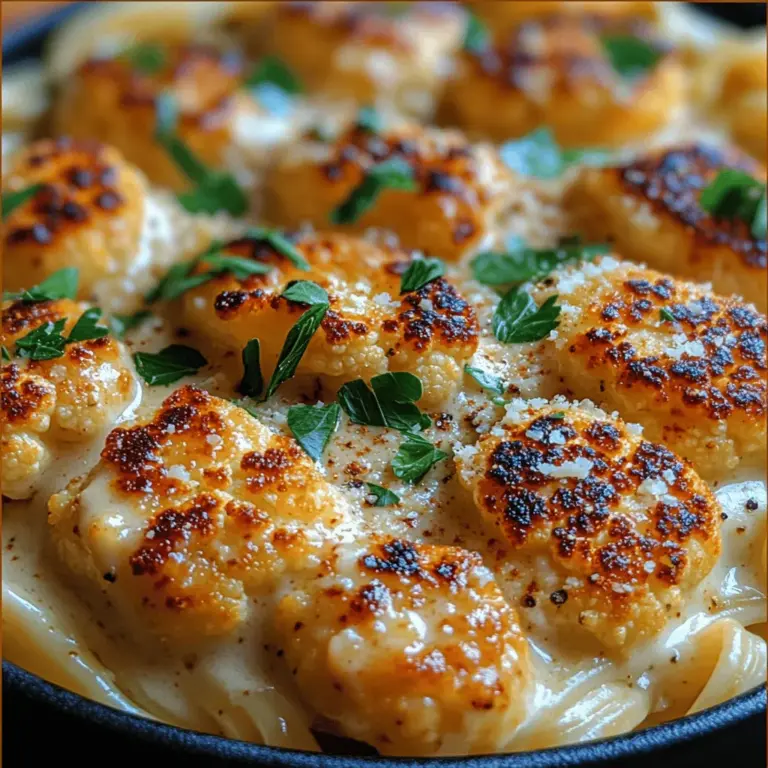 In recent years, the culinary world has seen a remarkable shift towards plant-based eating, driven by a growing awareness of health, sustainability, and ethical eating. Among the myriad of creative recipes that have emerged, the Creamy Roasted Cauliflower Alfredo Pasta stands out not only for its rich and indulgent flavor but also for its health-conscious ingredients. This dish is a delightful twist on the classic Alfredo, replacing heavy cream with a creamy cauliflower sauce that is both nutritious and satisfying.