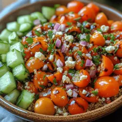 In the realm of healthy cuisine, few dishes capture the essence of freshness and flavor quite like Roasted Red Pepper and Quinoa Salad. This vibrant salad is not just a meal; it’s a celebration of wholesome ingredients that come together to create a dish that is as nutritious as it is delicious. Whether you are looking for a light lunch, a hearty side dish, or a stunning addition to a dinner party, this salad fits the bill perfectly.