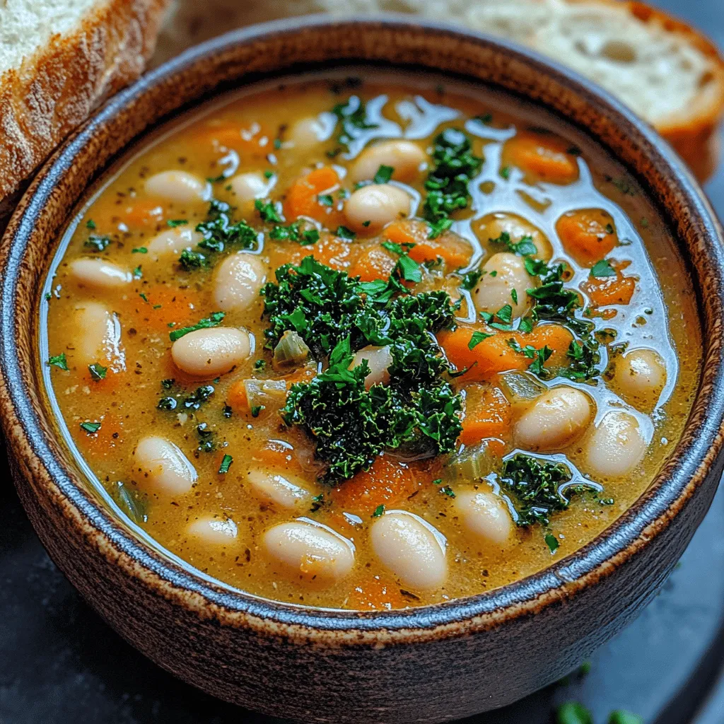 Creating the perfect bowl of Velvety Creamy White Bean and Kale Soup starts with understanding the importance of each ingredient. Let’s break down what makes this soup not only delicious but also a powerhouse of nutrition.
