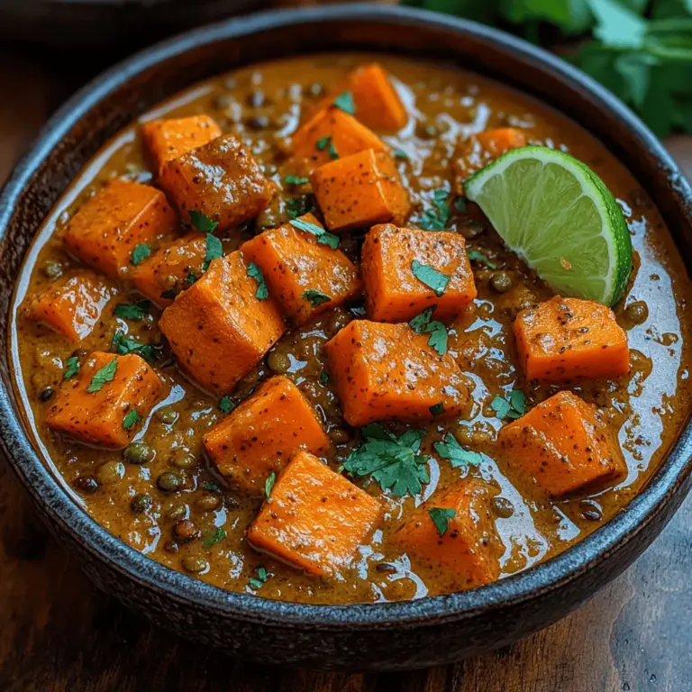 If you’re searching for a comforting, flavorful, and nutritious meal, look no further than the Spiced Sweet Potato & Lentil Bliss. This dish is not only a feast for the taste buds, but it also packs a powerful nutritional punch, making it an excellent choice for anyone looking to incorporate healthier options into their diet. With its vibrant colors and enticing aromas, this recipe brings together the earthy sweetness of sweet potatoes and the hearty texture of lentils, creating a satisfying experience that is both filling and nourishing.