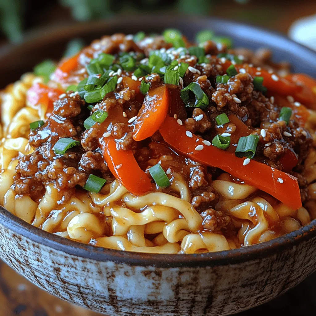 Though the name suggests a direct connection to Mongolia, it is essential to note that this dish is not traditionally Mongolian. Instead, it embodies the essence of Asian-inspired cooking, drawing influences from various culinary traditions across the continent. The use of ground beef as a primary protein source is a commonality in many Asian dishes, allowing for a quick cooking time while still providing a hearty meal. The incorporation of egg noodles reflects the influence of Chinese cuisine, where noodles are a staple food item, beloved for their versatility and ability to absorb flavors.