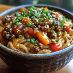 Though the name suggests a direct connection to Mongolia, it is essential to note that this dish is not traditionally Mongolian. Instead, it embodies the essence of Asian-inspired cooking, drawing influences from various culinary traditions across the continent. The use of ground beef as a primary protein source is a commonality in many Asian dishes, allowing for a quick cooking time while still providing a hearty meal. The incorporation of egg noodles reflects the influence of Chinese cuisine, where noodles are a staple food item, beloved for their versatility and ability to absorb flavors.