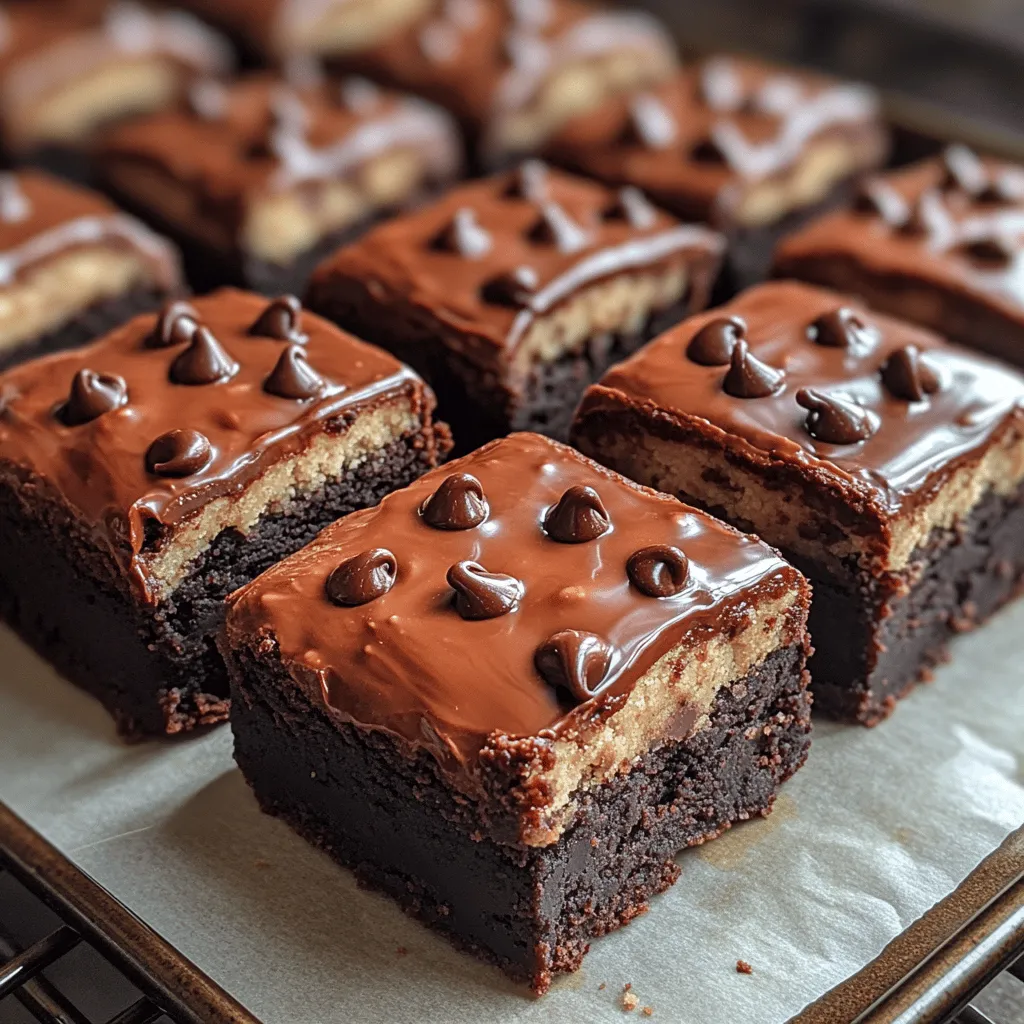 To truly appreciate the allure of Chocolate Chip Cookie Dough Brownie Bombs, it's essential to understand the key components that make this treat so special.