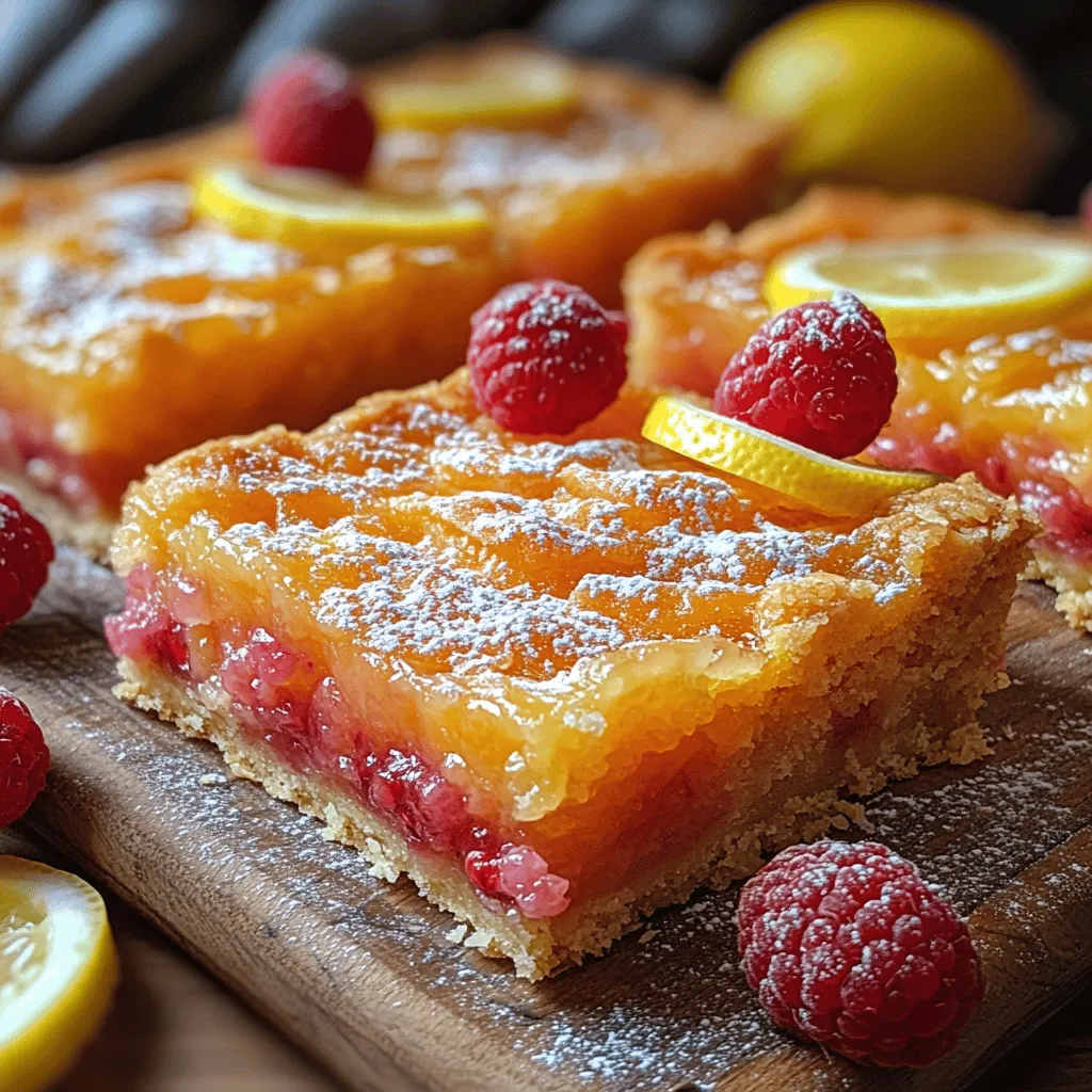 To fully appreciate the zesty raspberry lemonade bars, it's essential to understand the two main components that come together to create this delectable dessert: the crust and the filling.