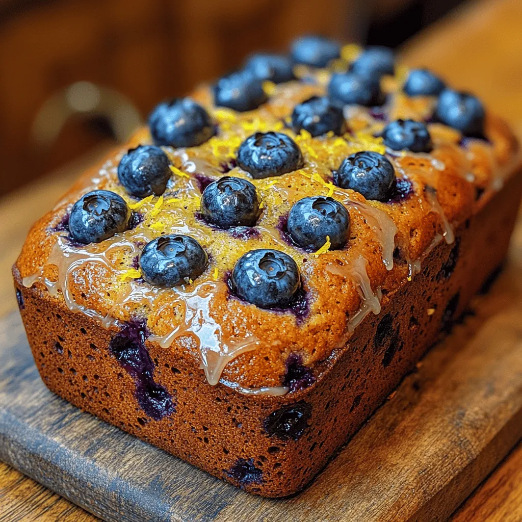 If you're on the lookout for a delightful and refreshing treat, the Zesty Blueberry Lemon Bliss Loaf is a must-try recipe that will tantalize your taste buds. This loaf cake is a harmonious blend of tangy lemons and sweet blueberries, creating a flavor profile that is both vibrant and satisfying. Imagine biting into a slice of moist cake, where the zesty brightness of fresh lemons meets the burst of juicy blueberries—it's a match made in dessert heaven.