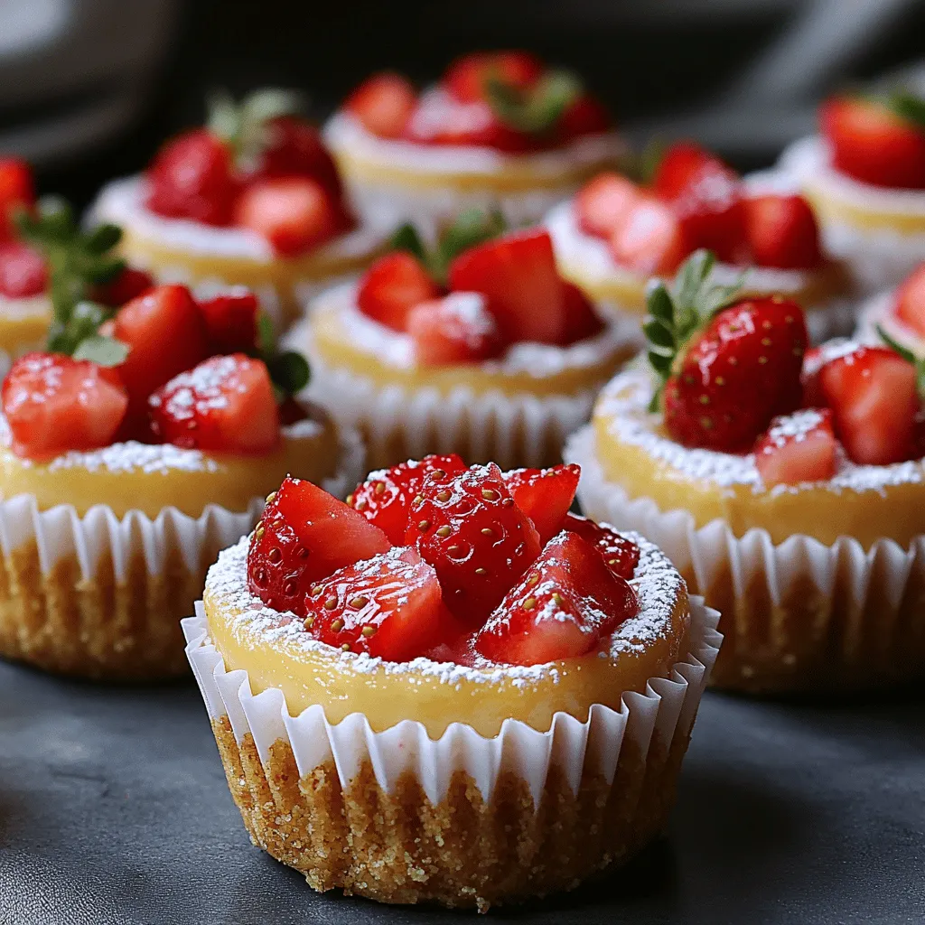 Strawberry Cheesecake Bites are the perfect blend of creamy, fruity, and crunchy, making them an ideal dessert for any occasion. These delightful treats are not only easy to make but also visually appealing and deliciously satisfying. With the smoothness of cream cheese, the sweetness of fresh strawberries, and the crunch of a graham cracker crust, these bites offer a unique twist on the classic cheesecake that is sure to impress your guests and satisfy your sweet cravings.