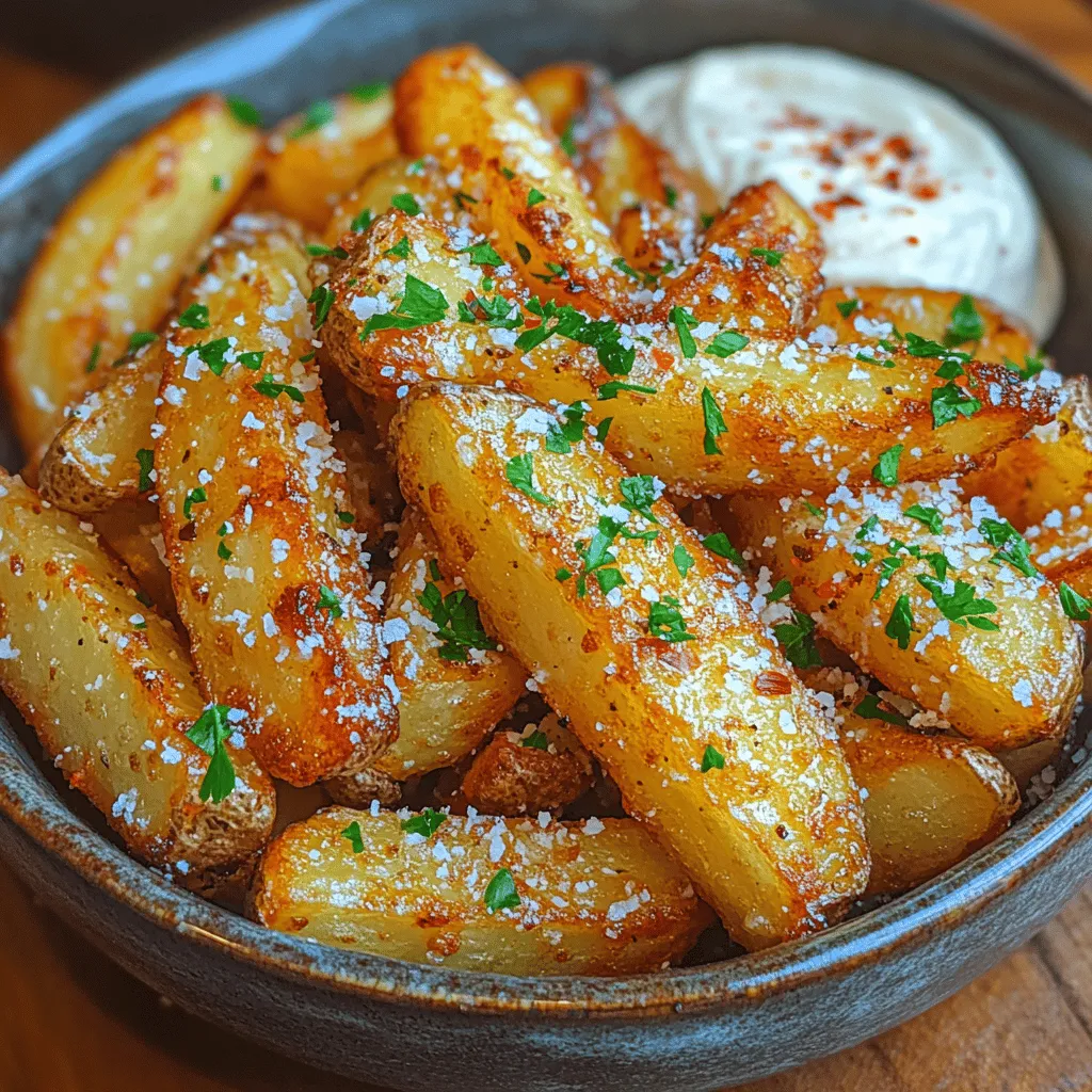 In recent years, air fryers have skyrocketed in popularity as a kitchen essential for health-conscious home cooks. These innovative appliances allow you to create deliciously crispy foods without the excessive oil typically associated with traditional frying methods. One dish that perfectly embodies this trend is the Golden Crunch Air Fryer Garlic Parmesan Fries. This recipe not only satisfies your craving for crispy fries but also manages to balance both flavor and health, making it a win-win for everyone.