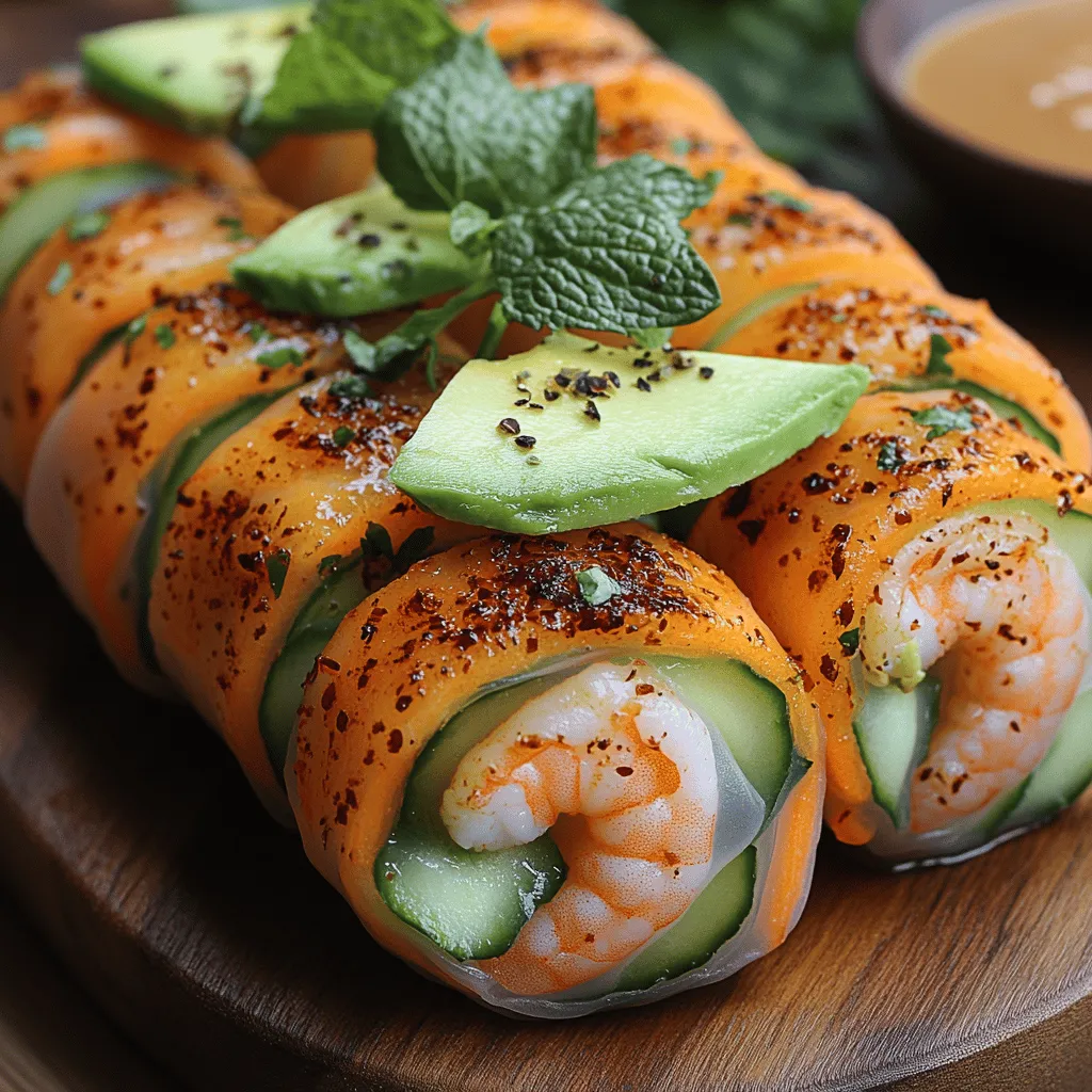 Understanding the components of Shrimp Spring Bliss Rolls is crucial for achieving the perfect flavor and texture. Let’s delve into each ingredient and its role in this refreshing dish: