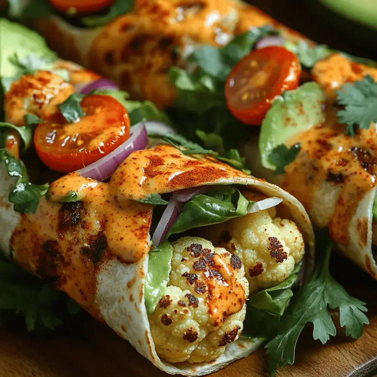In recent years, plant-based meals have surged in popularity, captivating the hearts (and stomachs) of food lovers everywhere. As more people embrace healthier lifestyles, recipes that highlight nutritious ingredients like cauliflower are taking center stage. One such enticing dish is the Smoky Ranch Cauliflower Wraps, a vibrant and satisfying option that combines the delightful flavors of smoky spices with the creamy tang of ranch dressing. These wraps not only offer a delicious meal but also provide a wonderful way to incorporate more vegetables into your diet without sacrificing flavor.