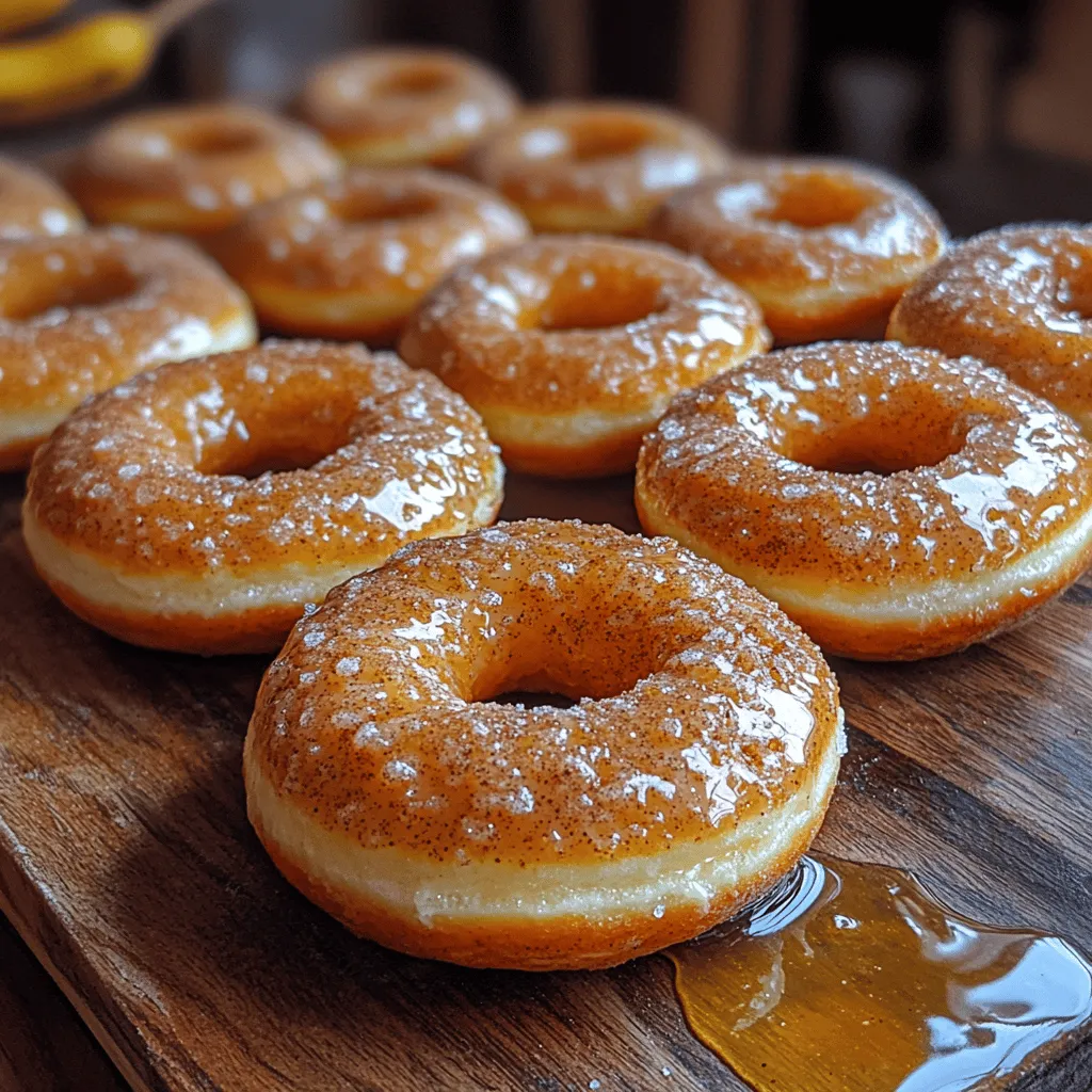 There's something undeniably comforting about baked goods, and banana donuts are at the top of that list. These delightful treats are not only a feast for the eyes but also a delicious explosion of flavor that brings warmth to any occasion. Imagine biting into a soft, fluffy donut infused with the sweet aroma of ripe bananas and the warm hug of cinnamon. This unique flavor combination makes cinnamon sugar banana donuts the perfect snack, dessert, or breakfast item. Whether you're preparing for a cozy family brunch or simply indulging in a sweet craving, these donuts are sure to impress.