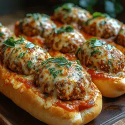 Meatball subs have long been a beloved staple in American cuisine, celebrated for their hearty flavors and satisfying textures. These delicious sandwiches have a way of capturing the essence of comfort food, making them a go-to option for casual dinners, game days, or even a quick weeknight meal. However, if you’re looking to elevate this classic dish, the Cheesy Baked Chicken Parm Meatball Subs offer a delightful and health-conscious twist that will please even the most discerning palates.