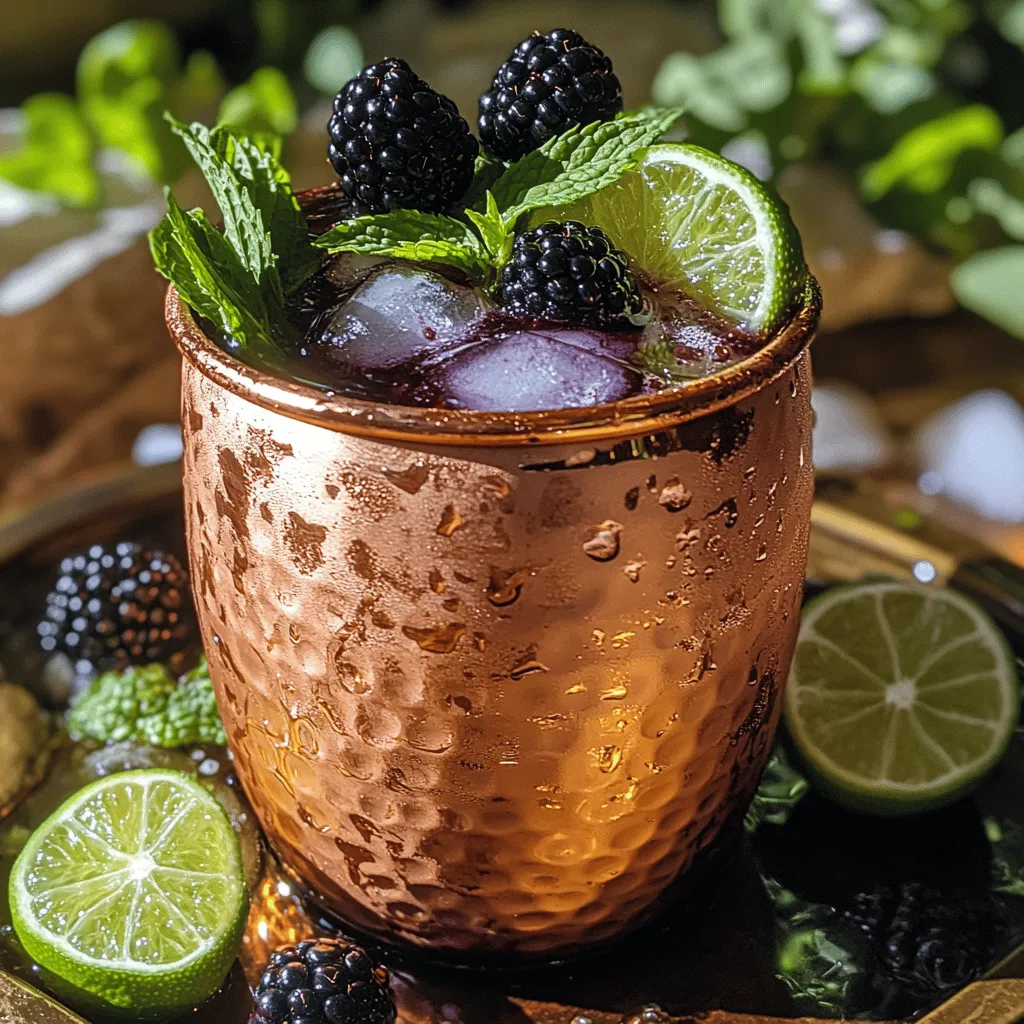 Cocktails have long been a staple of celebrations, infusing gatherings with joy and a touch of elegance. Whether it's a wedding, a birthday party, or a simple weekend brunch, the right cocktail can elevate the occasion and create unforgettable memories. One such cocktail that perfectly encapsulates the spirit of festivity is the Blackberry Bliss Champagne Mule. This delightful drink combines the rich, fruity essence of blackberries with the effervescent charm of champagne, making it a refreshing and sophisticated choice for any event.