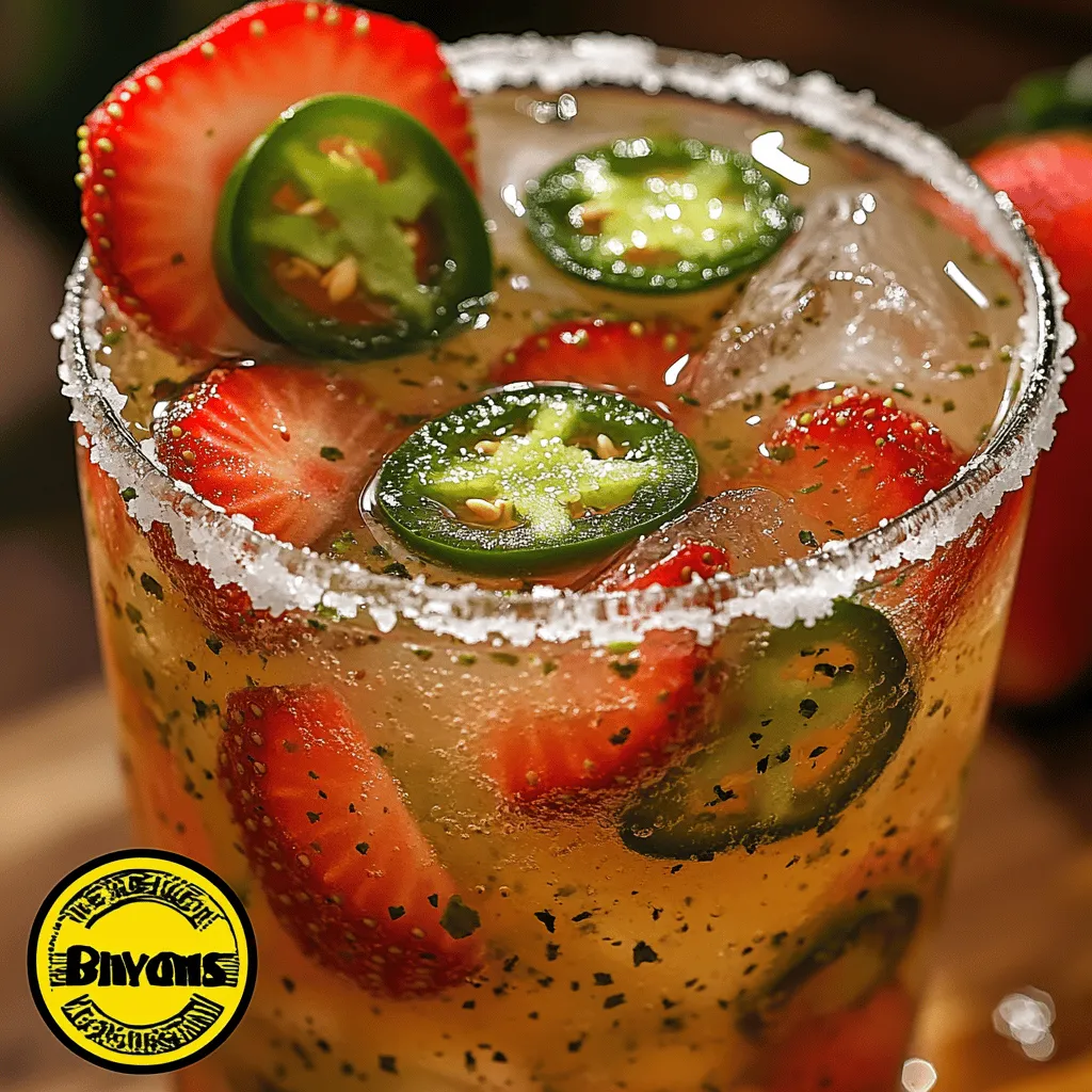 The foundation of any great cocktail lies in its ingredients. Each component of the Spicy Strawberry Bliss Margarita plays a crucial role in achieving the perfect balance of flavors. In this section, we will explore each ingredient, highlighting their roles and the reasons for their selection.