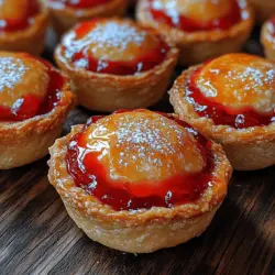 Mini desserts hold a special place in the hearts of food enthusiasts, offering a perfect blend of indulgence and convenience. They are not only visually appealing but also cater to a variety of tastes, making them a staple at parties, potlucks, and family gatherings. Among the myriad of mini treats, the delightful mini cherry pie bites stand out, capturing the essence of traditional cherry pie in a fun, bite-sized format. These little morsels are easy to make, bursting with flavor, and can be enjoyed by all ages, making them an ideal choice for any occasion.
