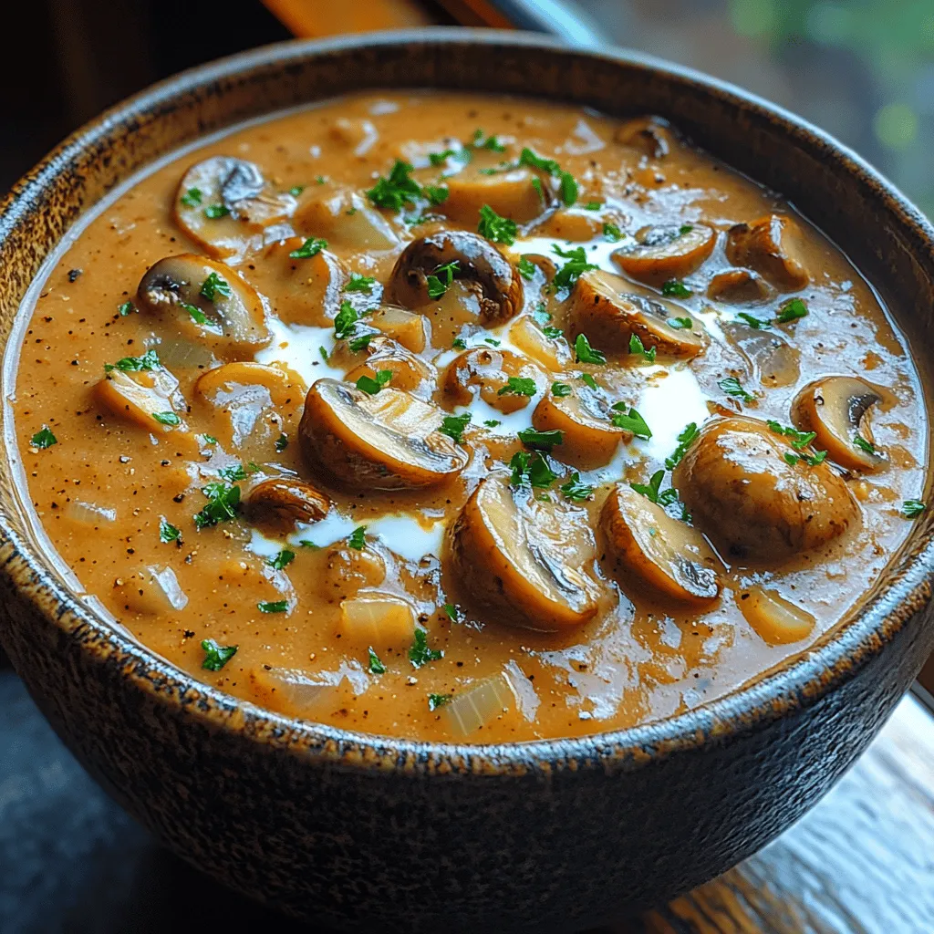 When the weather turns chilly or you're simply in need of a comforting meal, few dishes can rival the warmth and satisfaction of a creamy mushroom soup. This delightful concoction is not only a staple in many cultures but also a versatile dish that can be enjoyed year-round. Imagine a bowl filled with velvety smoothness, rich flavors of fresh mushrooms, and the aromatic essence of herbs. This creamy mushroom soup is the epitome of comfort food, perfect as either a starter or a main course.