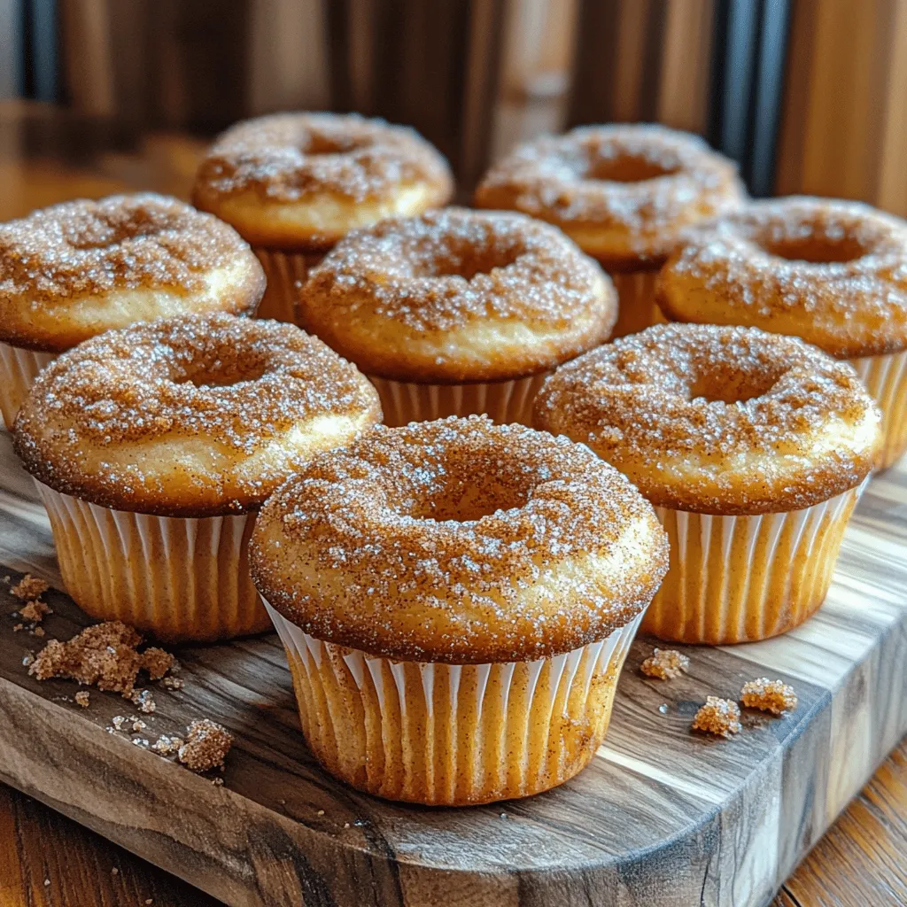 Delight in the comforting aroma of freshly baked Cinnamon Sugar Bliss Muffin Donuts, a unique twist on traditional muffins that combines the fluffy texture of a muffin with the irresistible sweetness of a donut. These delightful treats are perfect for brightening up any morning or serving as an indulgent snack throughout the day. The beauty of this recipe lies in its simplicity, making it accessible for bakers of all skill levels. Whether you are an experienced baker or a novice looking to impress family and friends, these muffin donuts are sure to become a favorite in your household.