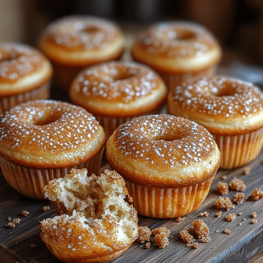 Delight in the comforting aroma of freshly baked Cinnamon Sugar Bliss Muffin Donuts, a unique twist on traditional muffins that combines the fluffy texture of a muffin with the irresistible sweetness of a donut. These delightful treats are perfect for brightening up any morning or serving as an indulgent snack throughout the day. The beauty of this recipe lies in its simplicity, making it accessible for bakers of all skill levels. Whether you are an experienced baker or a novice looking to impress family and friends, these muffin donuts are sure to become a favorite in your household.