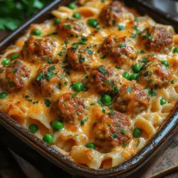 When it comes to comfort food, few dishes deliver the warm embrace of home-cooked goodness quite like a hearty meatball bake. Enter the Swedish Flavor Fusion Meatball Noodle Bake, a delightful amalgamation of traditional Swedish flavors and beloved comfort food elements. This dish stands as a testament to culinary creativity, where classic Swedish meatballs meet the comforting embrace of a creamy noodle bake, resulting in a meal that not only nourishes the body but also warms the soul.