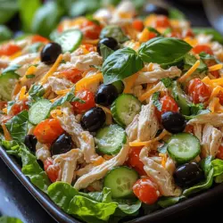 Italian Grinder Chicken Salad Recipe: A Flavorful Delight