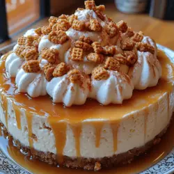 Cheesecake has long been a beloved dessert, cherished for its creamy texture and rich flavor. Its versatility allows for endless variations, from the classic New York style to fruity toppings and beyond. Among these, the Cinnamon Toast Crunch Cheesecake stands out as a delightful fusion of nostalgic flavors and decadent indulgence. This unique twist on the traditional cheesecake incorporates the beloved breakfast cereal, infusing it with a sweet and spicy essence that is both comforting and innovative.