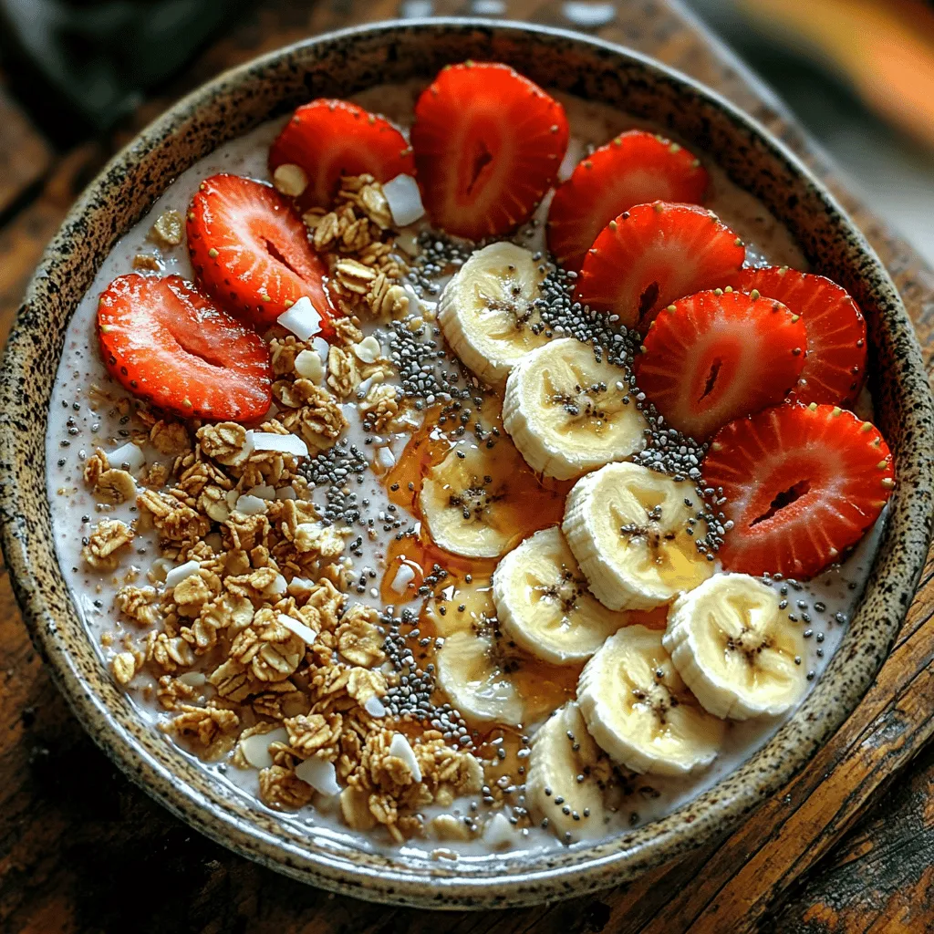 In recent years, smoothie bowls have emerged as a popular food trend, captivating health-conscious individuals and foodies alike. Unlike traditional smoothies, which are typically consumed through a straw, smoothie bowls are served in a bowl and enjoyed with a spoon. This format allows for a thicker, creamier consistency and invites creative toppings, making each bowl a unique culinary experience. The trend has gained traction thanks to social media platforms like Instagram, where visually appealing food is celebrated, and smoothie bowls certainly fit the bill.