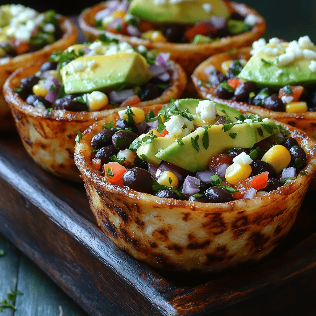 If you're looking for a colorful, healthy appetizer that tantalizes the taste buds and impresses your guests, look no further than Colorful Black Bean Corn Salsa Cups. This dish is not just a feast for the eyes; it's a delightful combination of fresh ingredients that create a burst of flavor in every bite. Perfect for parties, gatherings, or even as a casual snack at home, these salsa cups are versatile enough to suit any occasion. Whether you're hosting a summer barbecue or a cozy indoor gathering, these vibrant cups will add a splash of color to your table and serve as a refreshing alternative to heavier appetizers.