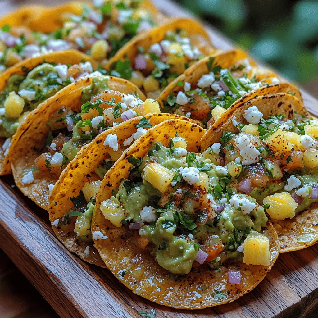 Exploring vibrant flavors and textures in food can transport us to a tropical paradise, and what better way to indulge in that experience than with a recipe for Tropical Bliss Tostada Flats? This delightful dish combines the creamy richness of avocado with the refreshing sweetness of pineapple, creating a perfect harmony of tastes. The combination of these ingredients not only provides a feast for the palate but also offers a visual treat with its vivid colors and appealing presentation.