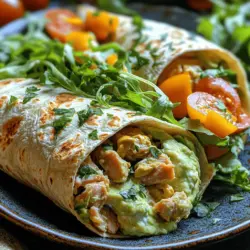 To create the Creamy Avocado Tuna Wraps, it’s essential to understand the core ingredients that contribute to their deliciousness and health benefits. Each component plays a vital role in building flavor, texture, and nutritional value.