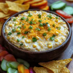 Dips have become a quintessential part of any gathering, be it a casual family get-together, a festive holiday party, or a sports event celebration. Their ability to bring people together around a shared bowl, paired with crunchy chips, fresh veggies, or warm bread, is unparalleled. Among the myriad of dip options available, sweet corn cream cheese dip stands out as a true crowd-pleaser. With its lush, creamy texture and a delightful combination of sweet and savory flavors, it’s no wonder that this dip has earned its place as a favorite at gatherings.