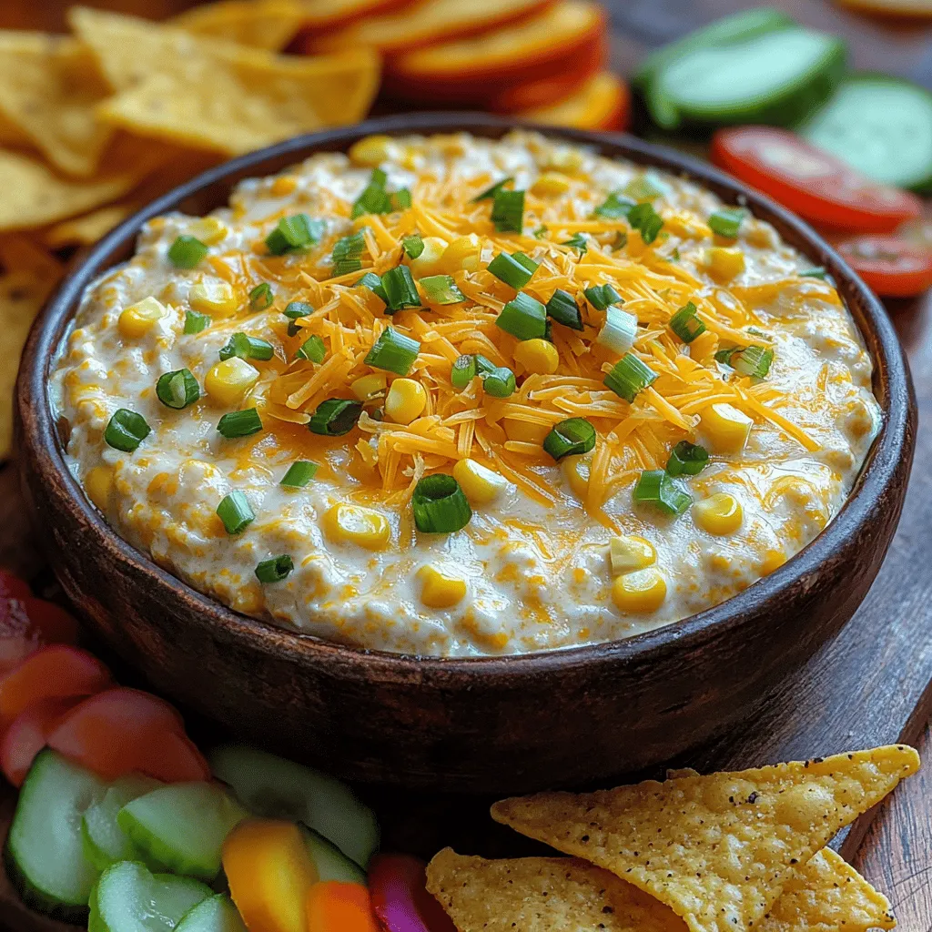 Dips have become a quintessential part of any gathering, be it a casual family get-together, a festive holiday party, or a sports event celebration. Their ability to bring people together around a shared bowl, paired with crunchy chips, fresh veggies, or warm bread, is unparalleled. Among the myriad of dip options available, sweet corn cream cheese dip stands out as a true crowd-pleaser. With its lush, creamy texture and a delightful combination of sweet and savory flavors, it’s no wonder that this dip has earned its place as a favorite at gatherings.