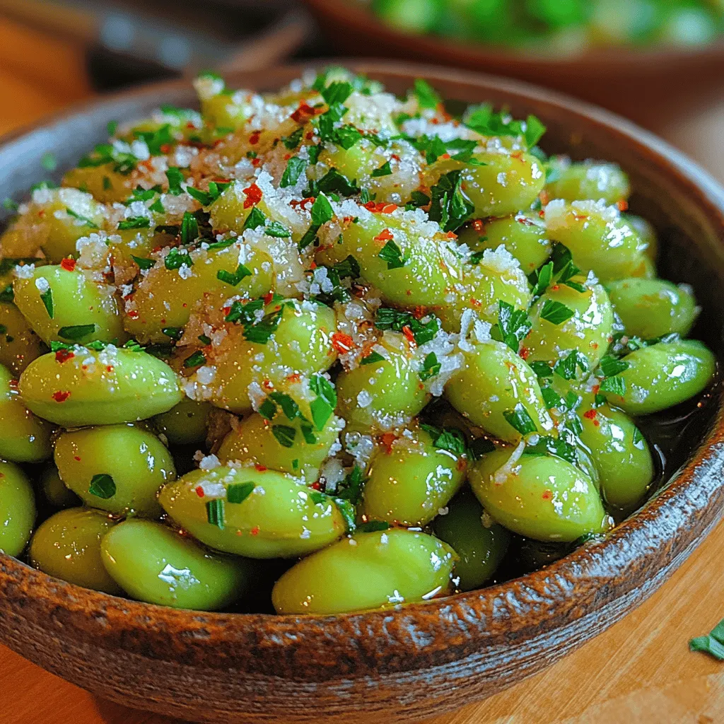 Parmesan Garlic Edamame is a delightful and nutritious dish that has recently gained popularity as a trendy appetizer and snack. This dish offers a unique twist on traditional edamame, combining the rich, savory flavor of Parmesan cheese with the aromatic essence of garlic. It’s not just a treat for the taste buds; it also delivers a healthy punch, making it a perfect option for those looking to indulge without the guilt. Whether you’re enjoying a cozy night at home or hosting a gathering with friends, Parmesan Garlic Edamame is sure to impress.