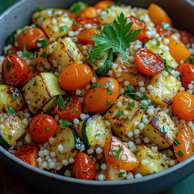 As the days grow longer and temperatures rise, the culinary world turns vibrant with an array of fresh ingredients perfect for light and refreshing meals. Cold salads have surged in popularity during warmer months, offering a delightful way to enjoy seasonal produce. One standout recipe that embodies this trend is Refreshing Cold Roasted Veggie Couscous. This dish not only tantalizes the taste buds but also provides a nourishing option for lunch or dinner.