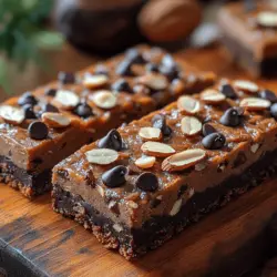 Almond butter is a star ingredient in our Nutty Delight Chocolate Chip Almond Butter Bars. Not only does it provide a rich, nutty flavor, but it is also loaded with essential nutrients that make it a healthier alternative to many other nut butters.