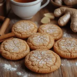 Explore the delightful world of baking with Chewy Molasses Ginger Delight Cookies. These cookies are not just a treat; they are a warm embrace on a chilly day, a nostalgic reminder of home, and a perfect blend of flavor and comfort. With their rich, spicy warmth and the deep sweetness of molasses, these cookies have become a beloved staple in many households. Whether you are baking for a special occasion or simply indulging in a personal treat, this recipe promises to deliver an experience that delights the senses.