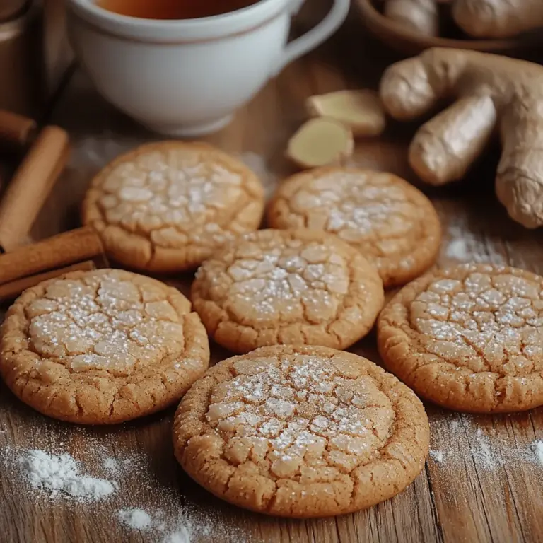 Explore the delightful world of baking with Chewy Molasses Ginger Delight Cookies. These cookies are not just a treat; they are a warm embrace on a chilly day, a nostalgic reminder of home, and a perfect blend of flavor and comfort. With their rich, spicy warmth and the deep sweetness of molasses, these cookies have become a beloved staple in many households. Whether you are baking for a special occasion or simply indulging in a personal treat, this recipe promises to deliver an experience that delights the senses.