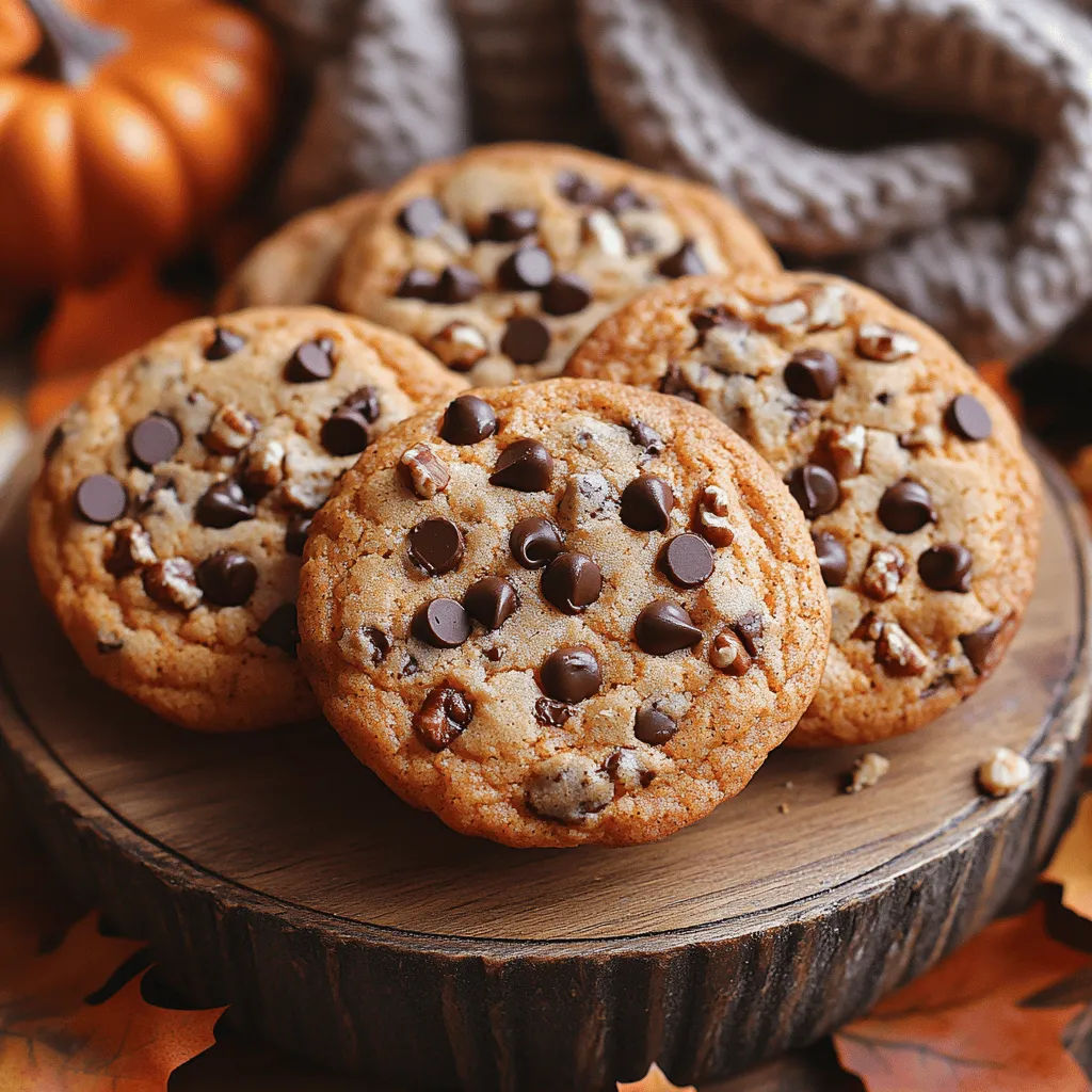 As the leaves turn golden and a crisp breeze begins to nip at the air, our cravings shift towards the warm, cozy flavors that define autumn. This season bursts with culinary opportunities, particularly the beloved combination of pumpkin and spices that can transform any dish into a comforting delight. Among the various treats that celebrate the essence of fall, <strong>Autumn Delight Chocolate Chip Pumpkin Cookies</strong> stand out as a perfect blend of flavors — the earthiness of pumpkin paired with the sweetness of chocolate chips creates a cookie that is both indulgent and seasonally appropriate.” /></p>
</p>
<h3>Mixing Wet Ingredients</h3>
</p>
<p>To achieve the perfect texture in your Autumn Delight Chocolate Chip Pumpkin Cookies, start by mastering the creaming method when mixing your wet ingredients. This technique involves beating together the butter (or dairy-free alternative) and sugars until the mixture is light and fluffy. This process incorporates air into the batter, which helps create a tender, chewy cookie. Aim for a pale, creamy consistency, which usually takes around 3-5 minutes with an electric mixer. The creaming method not only contributes to the cookie’s texture but also enhances the flavor profile by evenly distributing the sugars.</p>
</p>
<p>Next, add in the pumpkin puree, eggs, and vanilla extract. The pumpkin not only infuses moisture but also adds a unique depth of flavor that pairs beautifully with chocolate. Mix until just combined; over-mixing at this stage could lead to tough cookies, so be mindful to stop as soon as you no longer see dry flour.</p>
</p>
<h3>Combining Dry Ingredients</h3>
</p>
<p>Proper measurement of dry ingredients is crucial in baking, as it can make or break the outcome of your cookies. The main dry ingredients for this recipe include all-purpose flour, baking soda, baking powder, salt, and spices such as cinnamon and nutmeg. Using a kitchen scale for weighing your flour and other dry ingredients can help ensure accuracy, or you can use the spoon-and-level method: fluff up the flour in the container, spoon it into your measuring cup, and then level it off with a knife.</p>
</p>
<p>Sifting the dry ingredients together can also aid in aeration and blending, particularly when using spices. This step ensures that they are evenly distributed throughout the cookie batter, providing a consistent flavor experience in every bite.</p>
</p>
<h3>Mixing Techniques</h3>
</p>
<p>When it comes to combining the wet and dry ingredients, the technique you use is essential. Gently fold the dry ingredients into the wet mixture using a spatula or wooden spoon. Be careful not to over-mix; it’s okay if there are a few small lumps. Over-mixing can lead to gluten development, resulting in cookies that are more cake-like and less chewy. The goal here is to have a slightly thick batter that holds the chocolate chips and any additional mix-ins you might choose to add.</p>
</p>
<h3>Scooping and Spacing</h3>
</p>
<p>Uniform cookie size is vital for even baking, so invest in a cookie scoop for the best results. A standard medium-sized scoop (about 1.5 tablespoons) is ideal for this recipe, ensuring that each cookie bakes consistently. Place the dough onto a prepared baking sheet lined with parchment paper, leaving about 2 inches of space between each ball. This spacing allows for the cookies to spread without merging into one another during the baking process.</p>
</p>
<h3>Baking Time and Temperature</h3>
</p>
<p>For baking these delightful cookies, preheat your oven to 350°F (175°C). This temperature strikes the right balance between thorough cooking and maintaining the chewy texture. Bake the cookies for approximately 10-12 minutes, but keep an eye on them towards the end. The edges should set while the centers remain soft; they will continue to firm up as they cool on the baking sheet. To check for doneness, look for a slight golden color around the edges and a soft, puffy center.</p>
</p>
<h3>Cooling Process</h3>
</p>
<p>Once your cookies are out of the oven, allow them to cool on the baking sheet for 5 minutes before transferring them to a wire rack. This cooling period helps set the cookies and enhances their texture, giving them that perfect chew. Avoid the temptation to dive in immediately, as the cookies will be extremely soft and may fall apart if not given time to cool.</p>
</p>
<h3>Variations and Customizations</h3>
</p>
<p>One of the best parts about baking cookies is the ability to customize recipes to suit your preferences or dietary needs. For those who are gluten-sensitive, you can substitute all-purpose flour with a gluten-free flour blend. Just be sure to check that it contains xanthan gum or add it separately to maintain the cookie’s structure.</p>
</p>
<p>If you’re looking to mix up the flavors, consider adding dried fruits, such as cranberries or chopped pecans, for a delightful twist. You can also experiment with different types of chocolate—dark, milk, or even white chocolate chips can enhance the cookies’ sweetness and flavor. Adjusting the sweetness is also an option; if you prefer your cookies less sweet, reduce the sugar by a tablespoon or two without compromising the overall texture.</p>
</p>
<h3>Storing and Serving Recommendations</h3>
</p>
<p>To keep your Autumn Delight Chocolate Chip Pumpkin Cookies fresh, store them in an airtight container at room temperature. They will remain delicious for up to a week, though you’ll likely find them disappearing much sooner! For longer storage, consider freezing them. Place the completely cooled cookies in a single layer on a baking sheet, freeze until solid, then transfer them to a freezer-safe bag or container. They can last for up to three months in the freezer. When ready to enjoy, simply let them thaw at room temperature for a few hours or pop them in the microwave for a few seconds for a warm treat.</p>
</p>
<p>For serving suggestions, these cookies pair wonderfully with a warm cup of coffee, tea, or even a glass of milk. Their rich flavors complement the cozy beverages, creating a delightful experience perfect for autumn gatherings or quiet evenings at home.</p>
</p>
<h3>Conclusion</h3>
</p>
<p>In summary, the Autumn Delight Chocolate Chip Pumpkin Cookies encapsulate the warm and inviting flavors of the fall season. With their chewy texture, rich chocolate, and subtle pumpkin spice, these cookies promise to be a hit at any gathering or simply enjoyed as a comforting treat at home. The combination of the creaming method, careful mixing, and thoughtful ingredient choices results in cookies that are not only delicious but also evoke the essence of autumn. We encourage you to try this recipe, share it with family and friends, and indulge in the delightful flavors that celebrate the beauty of the season. Happy baking!</p>
</div>