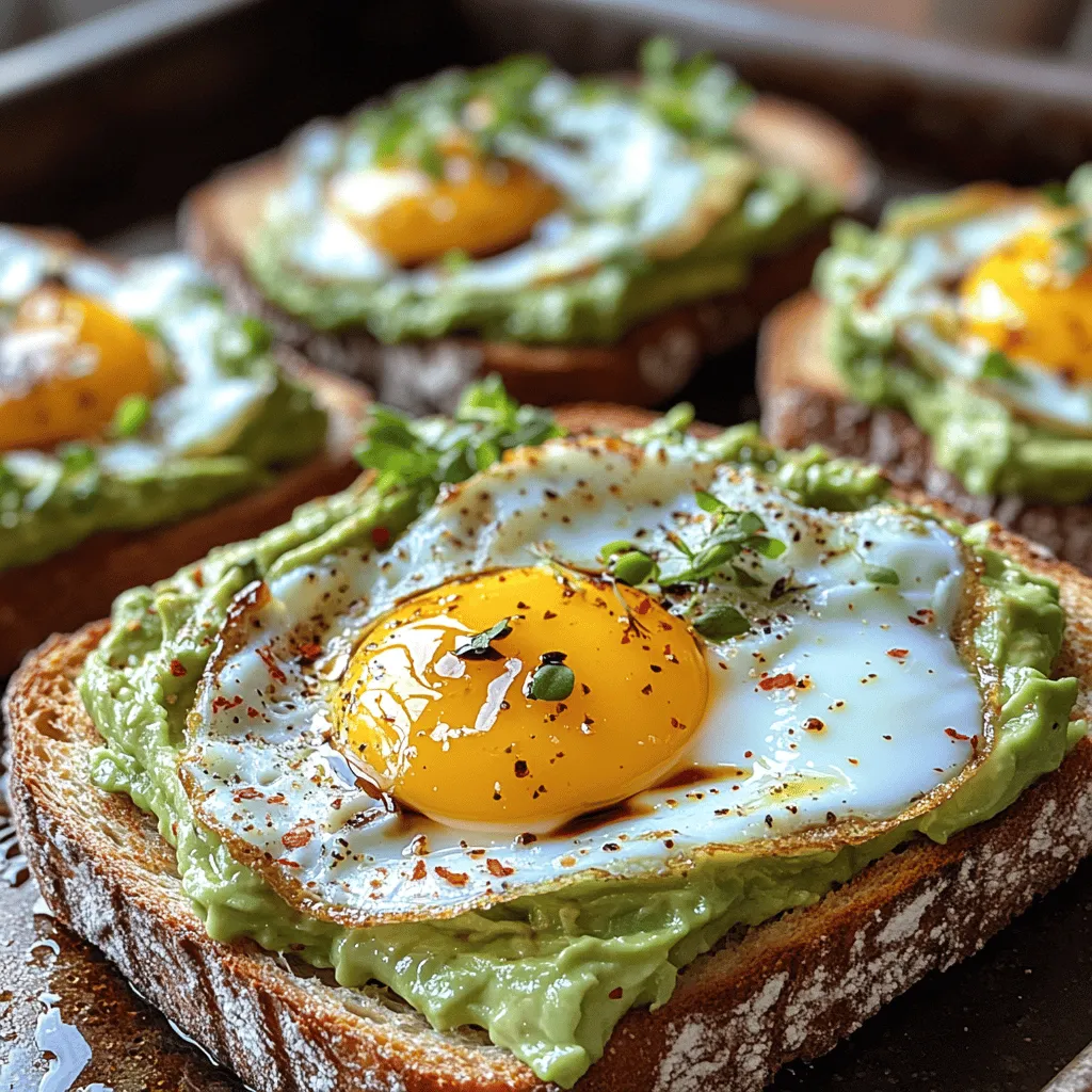 In the realm of contemporary breakfast choices, few dishes have garnered as much attention and admiration as Creamy Avocado Sunrise Toast. This delightful combination of creamy avocado and perfectly cooked eggs atop toasted bread has become a staple for many, and it's not hard to see why. With its vibrant colors and rich flavors, this dish appeals not only to the taste buds but also to the health-conscious eater. Avocado toast has surged in popularity over the past few years, becoming synonymous with a lifestyle that embraces nutritious, plant-based eating.