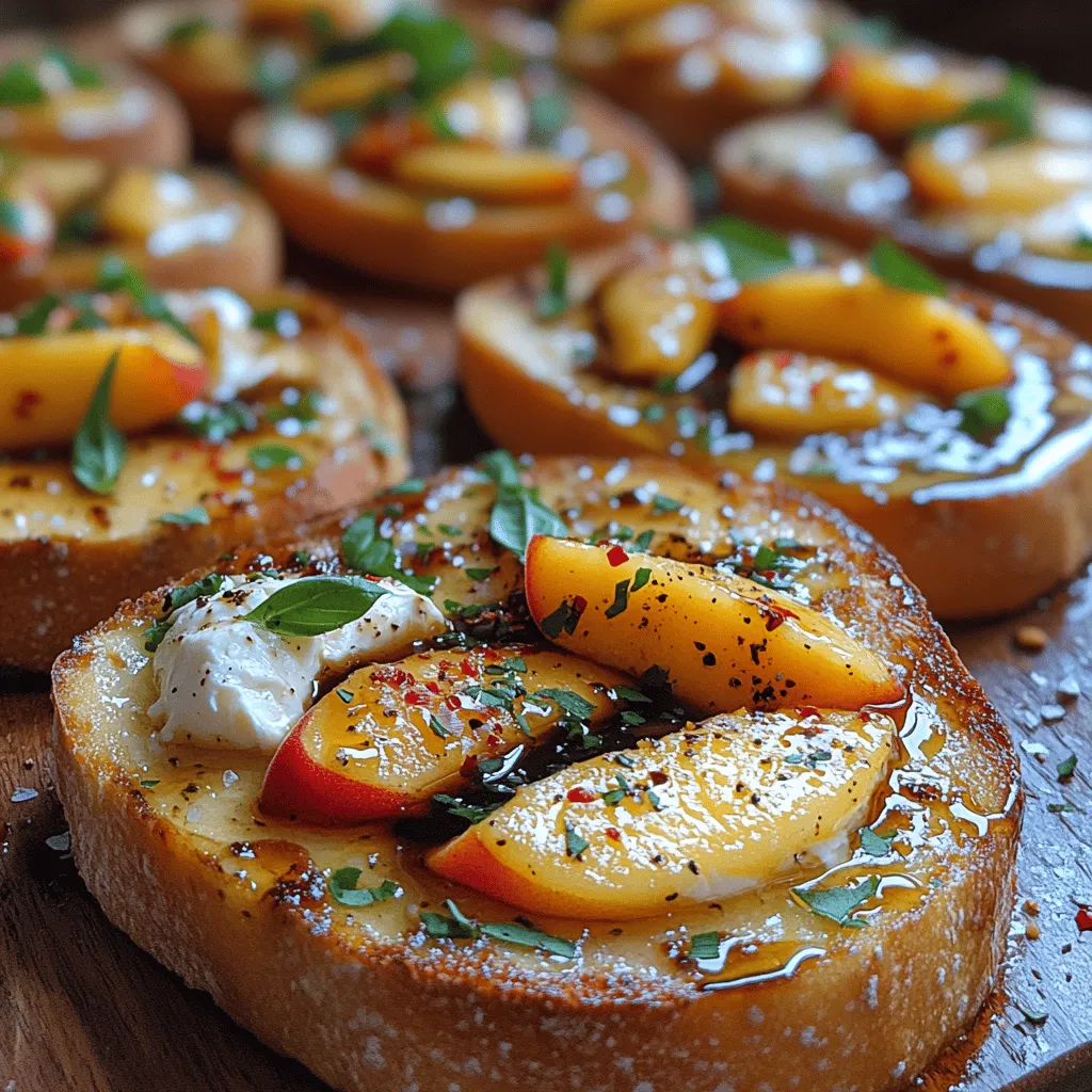If you’ve been on the hunt for a dish that perfectly balances sweet and savory flavors, look no further than Peach and Burrata Delight Toast. This exquisite recipe brings together the succulent sweetness of fresh peaches and the rich, creamy texture of burrata cheese, offering a delightful culinary experience that is both simple and decadent. As summer rolls in, the allure of juicy, ripe peaches becomes irresistible, making this toast a seasonal favorite that showcases the best of what nature has to offer.