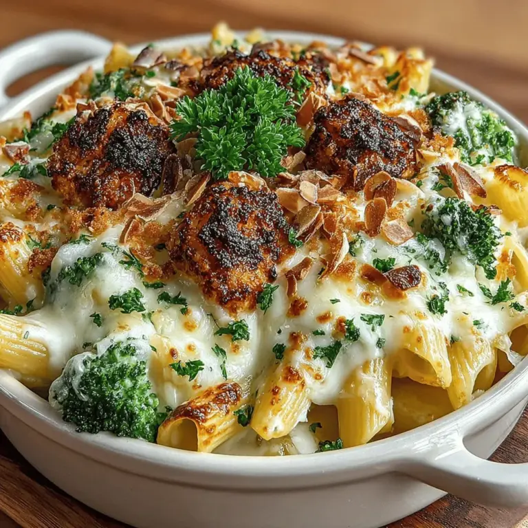 When it comes to comfort food, few dishes can compete with a creamy pasta bake. Enter the Creamy Broccoli Almondine Pasta Bake—a delightful blend of flavors and textures that transforms simple ingredients into a satisfying and nutritious meal. This dish is perfect for weeknight dinners or entertaining guests, offering a harmonious combination of al dente pasta, tender broccoli, and a rich, creamy sauce that envelops each bite.