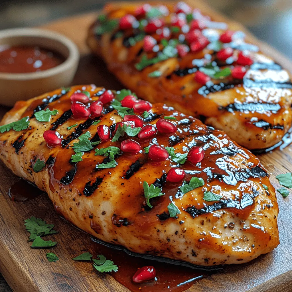 When it comes to grilling season, few dishes capture the essence of summer quite like barbecue chicken. The tantalizing aroma wafting through the air and the sight of beautifully charred chicken slathered in sauce is enough to make anyone's mouth water. However, while traditional BBQ chicken holds a special place in our hearts, it’s time to elevate this classic dish with a refreshing twist: Tangy Pomegranate BBQ Chicken. This recipe showcases a delightful blend of sweet and tangy flavors, complemented by a vibrant pomegranate glaze that not only adds a burst of color but also a unique taste experience.